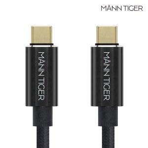 [N배송] 만타이거 썬더볼트4 100W C to C 케이블 8K 40Gbps e-GPU