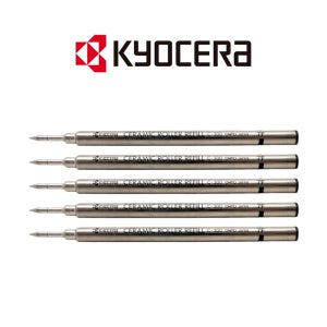 교세라 C-300 수성 볼펜 교체심 세라믹 롤러 블랙 5개입 일본정품