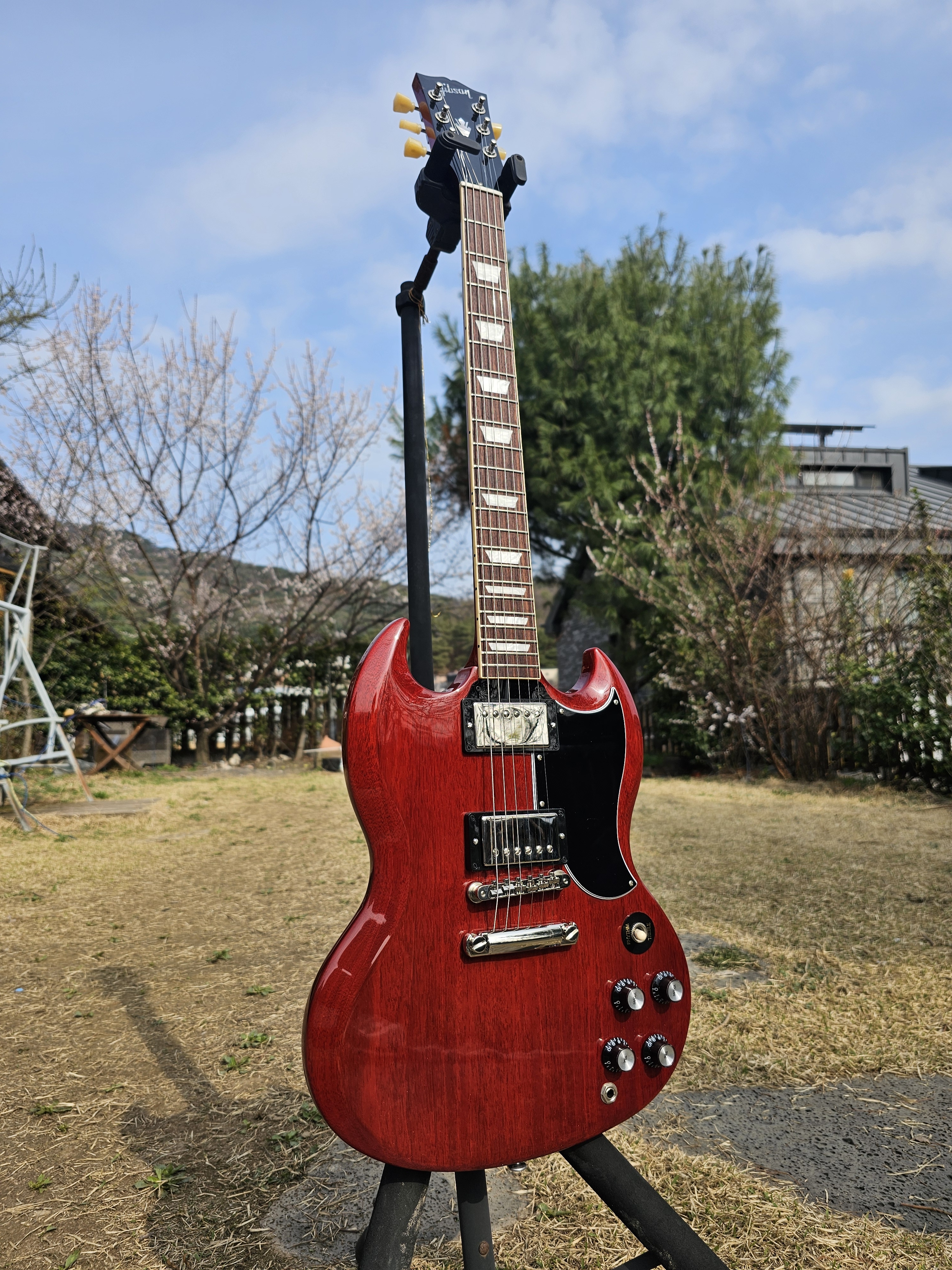 Gibson 깁슨 SG 스탠다드 61 빈테지 체리 USA