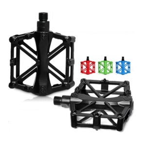 알로이 보급형페달 X블랙, 자전거 MTB 평페달 컬러