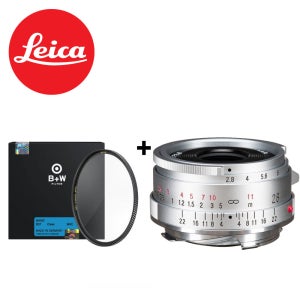 (정품등록이벤트) 보이그랜더 컬러스코파 28mm F2.8 ASP 타입2 라이카 M 실버 + BW 39mm