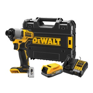 디월트 DCF840E1T 충전 임팩 드라이버 20V 전동공구 파워스택(1.7) 1개 세트