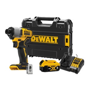 디월트 DCF840P1T 충전 임팩 드라이버 20V 전동공구 배터리(5.0) 1개 세트