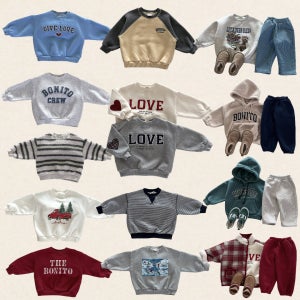 보니토 25겨울 아기맨투맨 아기 유아 목폴라 기모 후드티 보니또 남아 여아 목티