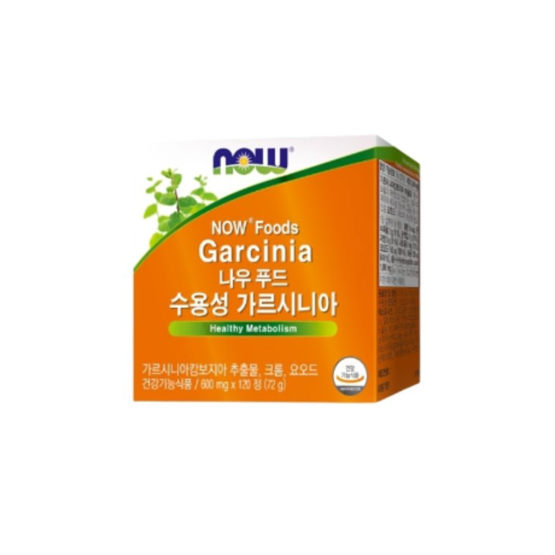 <b>나우푸드</b> 수용성 가르시니아 600mg x 120정