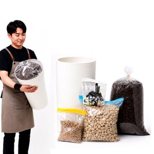 대형 화분 분갈이 재료 셋트 DIY 키트, 플라스틱화분 상토 마사토 난석 분갈이 한번에해결