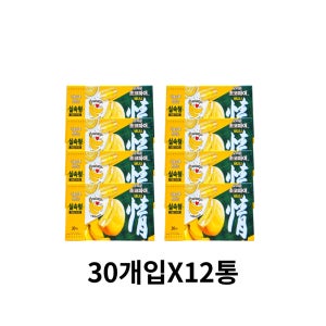 오리온 바나나초코파이 1,110g 30개입 12통