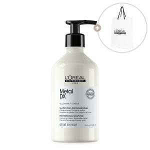 [손상염색모발용] 로레알 프로페셔널 메탈 디엑스 샴푸 500ML