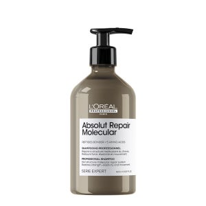 [클리닉/극손상케어] 로레알 앱솔루트 리페어 몰큘러 샴푸 500ML 복구 살롱 케어