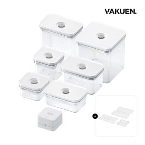 [세트구성/채반증정] 바퀜 마하 진공밀폐용기 MUST 7종 세트