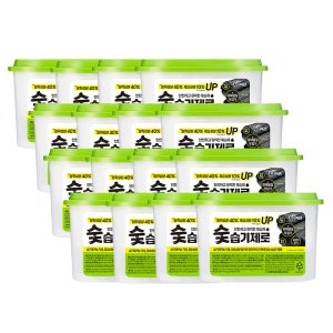 피죤 숯 습기제로 300g X16개/ 제습/ 탈취