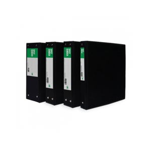 MBRO A4 투명 포켓 흑색 3공 사다리 바인더 3cm 5cm 7cm 10cm