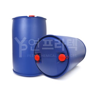 플라스틱 200리터 엘링 드럼통 HDPE 밀폐 공드럼 오일통 폐유통