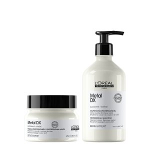 로레알 프로 메탈 디엑스 샴푸500ML+마스크