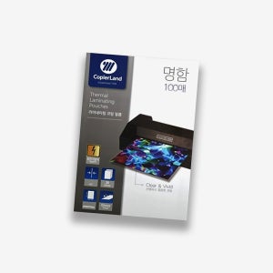 명함코팅지 정전기방지 코팅지 필름 기계 코팅 용지 시트 60x90 150mic 100매