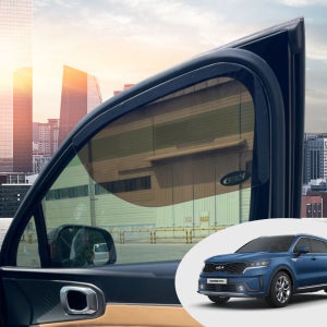 운전석 햇빛가리개 쏘렌토MQ4 전용 자석식 자동차 햇빛가리개 썬바이저