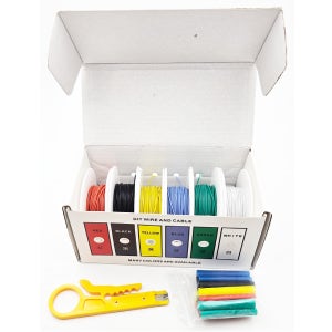 쿨템 래핑와이어 30AWG 배선용 납땜 6종세트