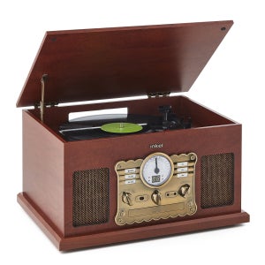 인켈 LP 턴테이블 IK-A1080LP 블루투스 CD플레이어 올인원 오디오