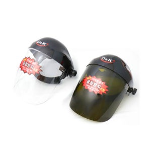 안면보호구 프리미엄 코팅 보안면 용접면 보안경 벌초 예초 작업 근무용 용접 보호구 겸착용