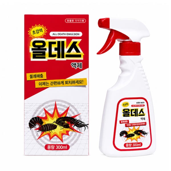 올데스 액제 지속성 살충제(델타메트린)300ml 1개 동물용 의약외품
