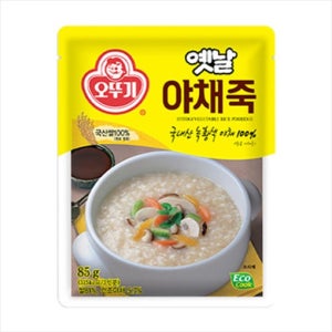 오뚜기 옛날 야채죽 85g 10개