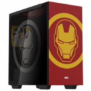 BRAVOTEC M110 마블 아이언맨 강화유리 (미니타워)