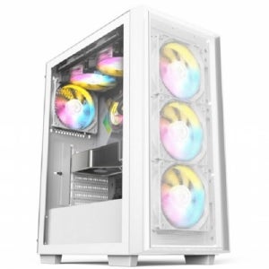 DAVEN (데이븐) DAVEN D6 MESH 강화유리 (화이트) (미들타워)