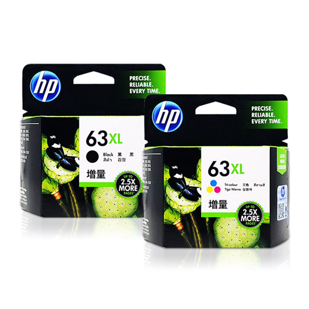 HP 63XL 잉크 세트 HP2130 HP2132 HP2131 HP4650