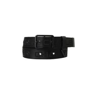 [챌린저] 아일렛장식 로고 웨빙 남성 벨트 블랙 CHD5MBT0193BK