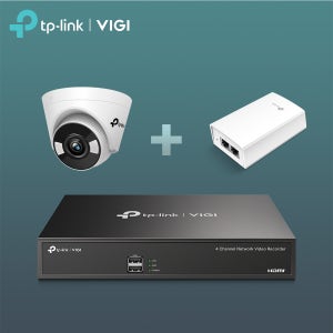 티피링크 VIGI 실외용 CCTV 자가설치 세트 (카메라-NVR PoE-LAN케이블20M)