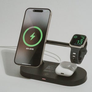 아이폰 맥세이프 충전기 3in1 고속 무선 충전기