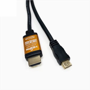 마하링크 Ultra HDMI to MINI HDMI Ver2.0 골드 케이블 3M ML-H2M030