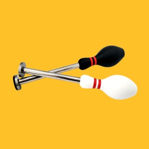 이것은 엄지덤 바벨 인서트툴 삼각칼 볼링용품 / 내일은볼링왕