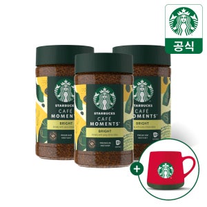 [본사직영] 스타벅스 카페모먼트 3개 구성+홀리데이 머그 350ml 증정