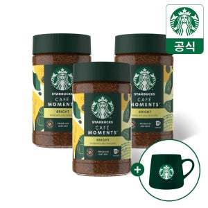 [본사직영] 스타벅스 카페모먼트 3개 구성+그린 머그 350ml 증정