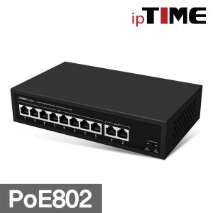 [EFM] ipTIME PoE802 스위칭허브 8포트 100Mbps