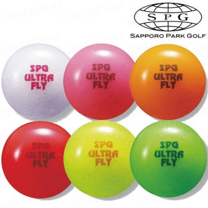 SPG 삿포로 파크골프공 3피스 울트라 플라이 초경량 Ultra fly