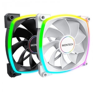 MONTECH RX140 PWM ARGB (WHITE) 케이스쿨러 품위