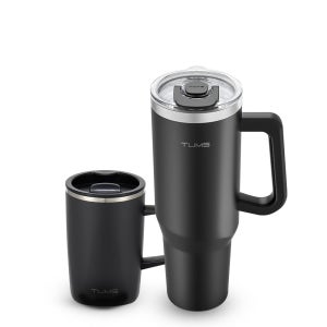 텀스 익스트림 대용량 텀블러 1.18L+ 스퀘어 스텐머그 450ml