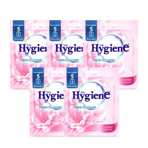 하이젠 Hygiene 탈취제 방향제 옷장용 차량용 실내용 핑크 스위트 5팩 1세트
