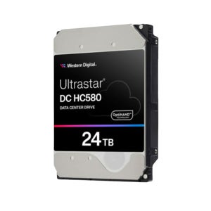 [WD] Ultrastar HDD DC HC580 24TB WUH722424ALE6L4 (3.5HDD/ SATA3/ 7200rpm/ 512MB/CMR) 5년 보증