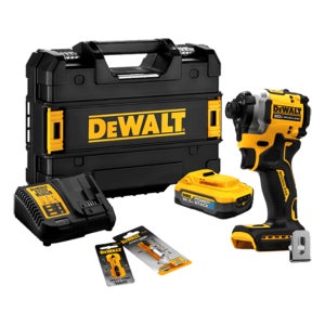 디월트 DCF850H1A 무선 임팩트 드라이버 20V 충전공구 파워스택(5.0) 1개세트
