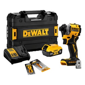 디월트 DCF850P1A 무선 임팩트 드라이버 20V 충전공구 배터리(5.0) 1개 세트