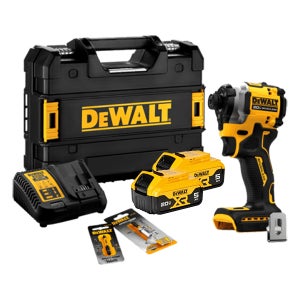 디월트 DCF850P2A 충전 임팩 드라이버 20V 전동공구 배터리(5.0) 2개 세트