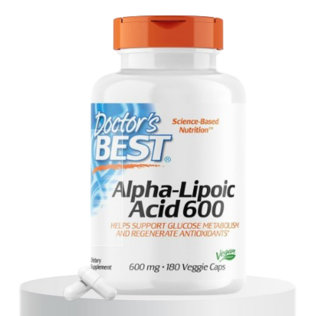 닥터스베스트 <b>알파리포산 600mg</b> 180캡슐 알R 리포산 Alpha Lipoic Acid