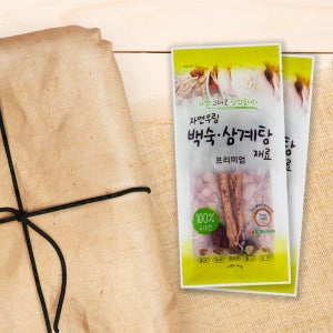 자연우림 백숙 삼계탕 재료 프리미엄 100g x 50개 1박스