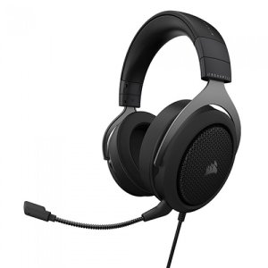 CORSAIR HS60 HAPTIC 스테레오 게이밍 헤드셋 (카본블랙, 정품)