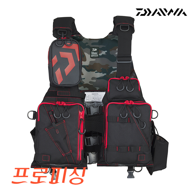 한국다이와 KDF-6224 플로트 게임 구명조끼 낚시용품
