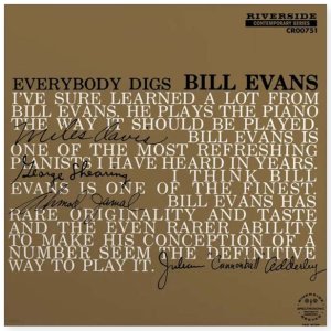 Bill Evans Trio 빌 에반스 트리오 - Everybody Digs Bill Evans LP