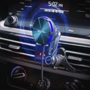 저온 맥세이프 거치대 차량용 무선 충전기 차량용 핸드폰 거치대 송풍구 마그네틱 자석